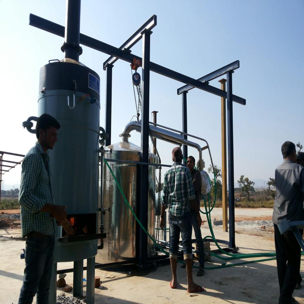 Pine Sap Distillation Plant
