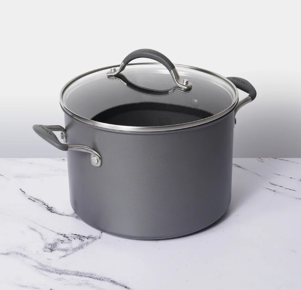 Meyer Circulon Scratch Defense A1 Series Nonstick Stockpot with Lid, 24 cm, 7.58 L 81834