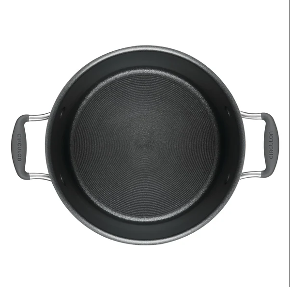 Meyer Circulon Scratch Defense A1 Series Nonstick Stockpot with Lid, 24 cm, 7.58 L 81834