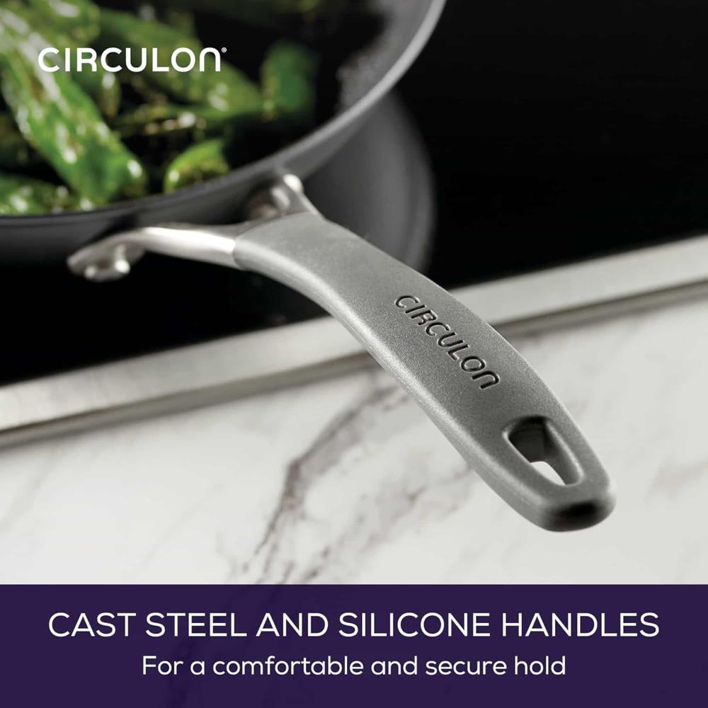 Series with ScratchDefense Technology Nonstick Induction Frying Pan/Skillet, 21 CM / 1.09 L | Graphite 81848