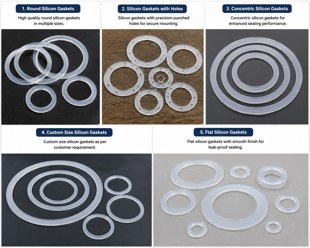 Silicon Gasket - Application: Industrial