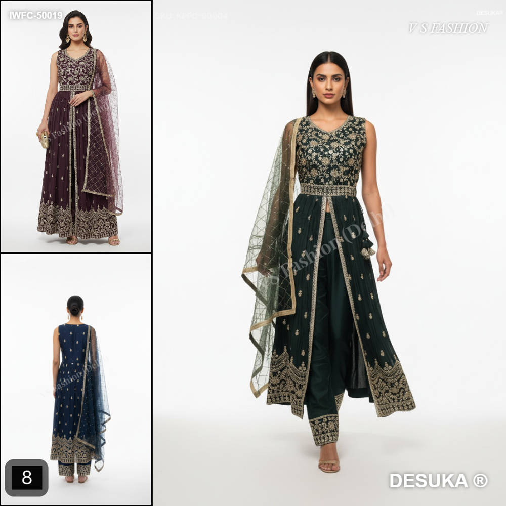 Premium Front cut Anarkali suit