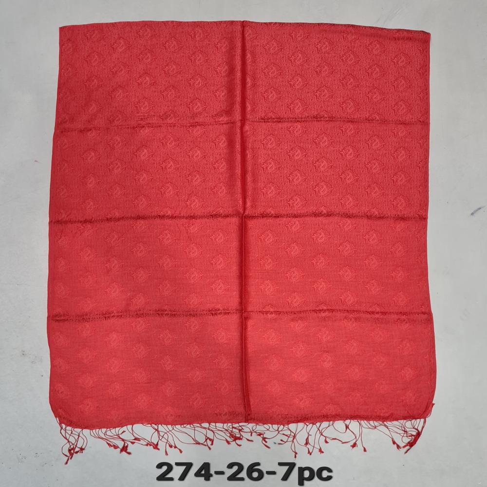 Silk Kattain Self Jacaurd Stoles