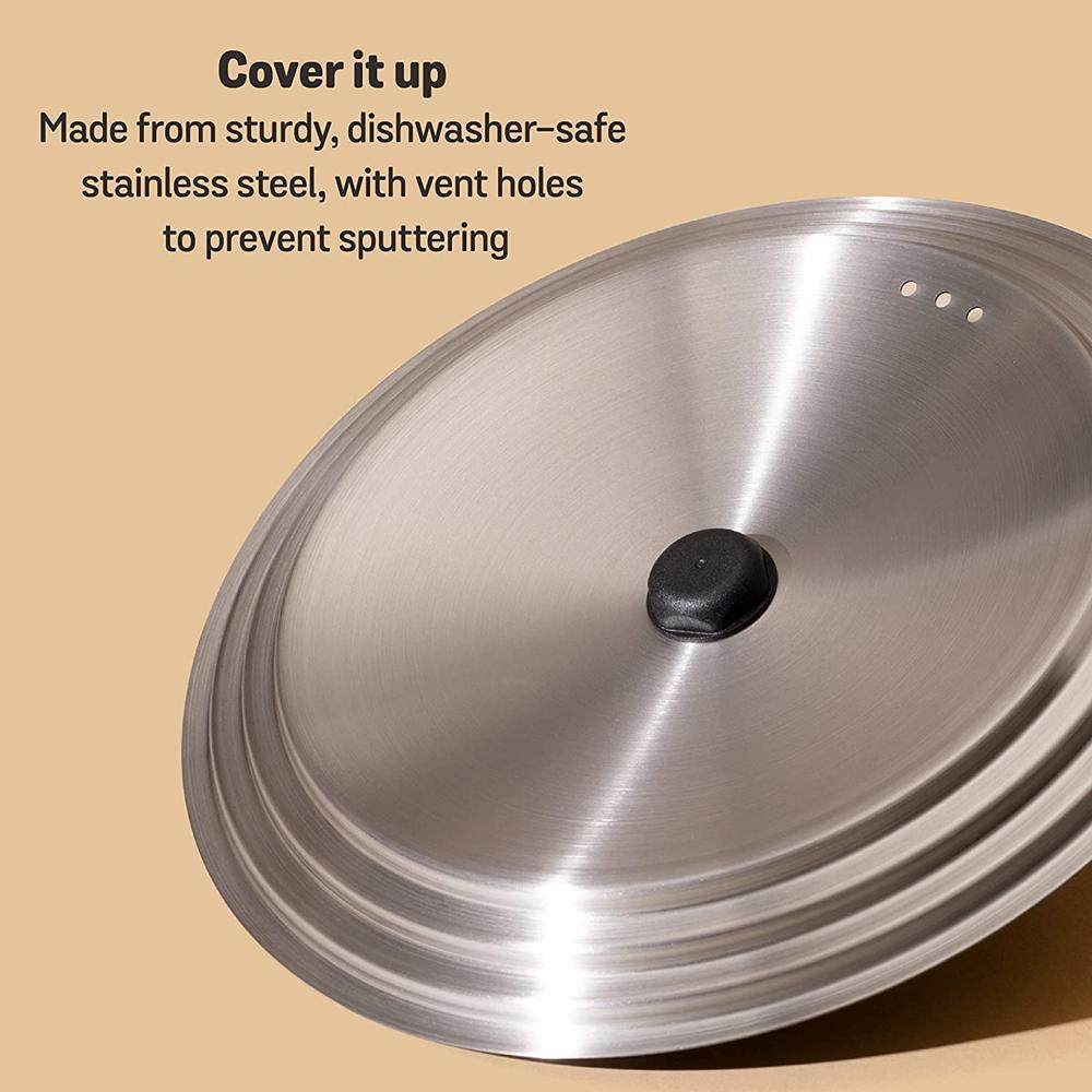 Meyer Accent Series Stainless Steel Universal Pots and Pan/Cookware Lid,  70619