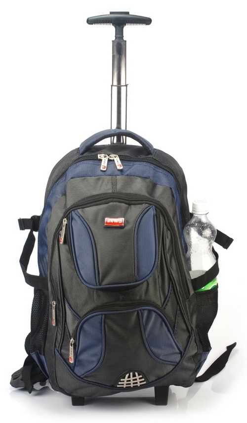 ट्रॉली के साथ बैकपैक बैग