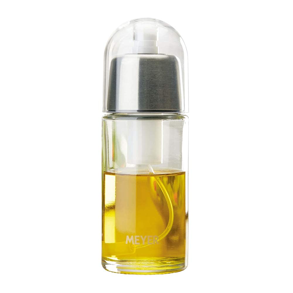 Meyer Plastic Kitchen Hacks Oil Sprayer, 170ml, Silver 47979