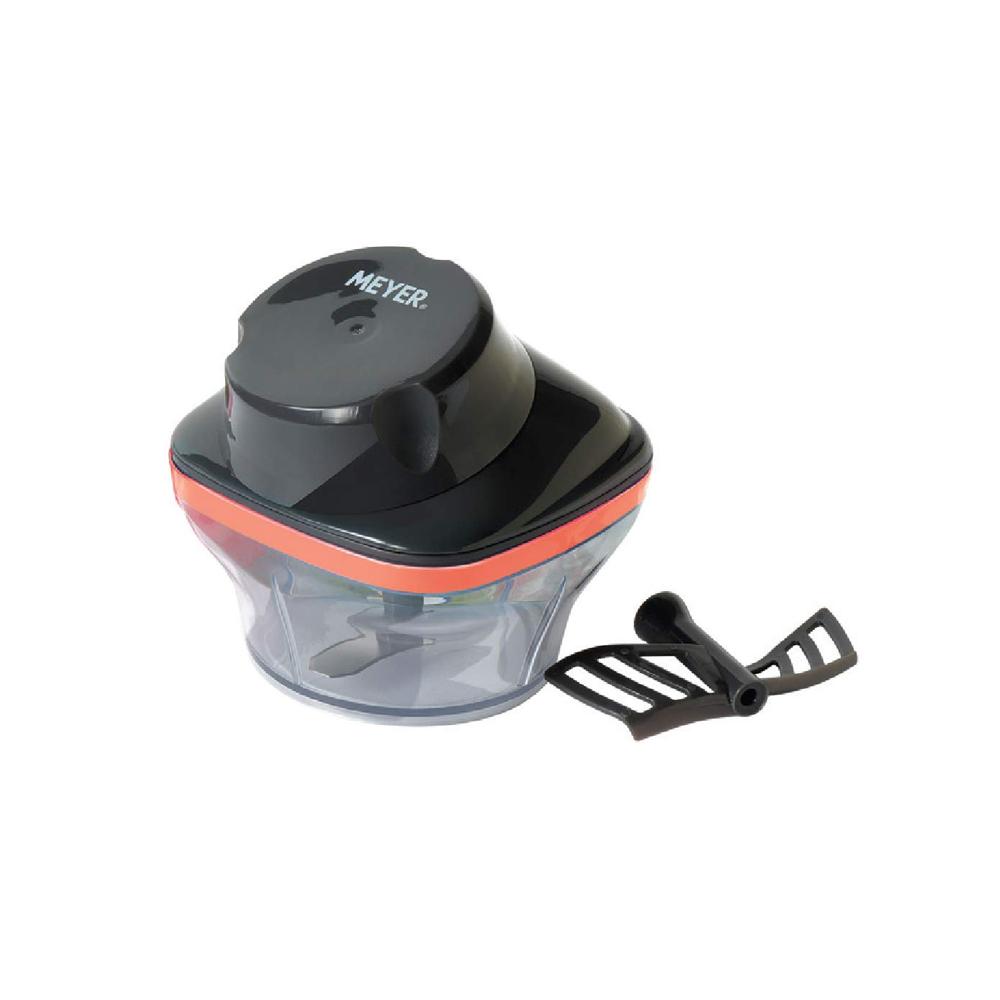 Meyer Kitchen Hacks Compact Chopper | Vegetable Cutter &Slicer | Vegetable Cutting Machine | Kitchen Accessories | Kitchen Items for Home Cooking | Onion Chopper | All in one Chopper, 250ML 48097
