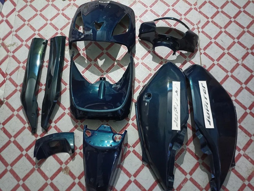 Blue Color Tvs Jupiter Full Body Kit 