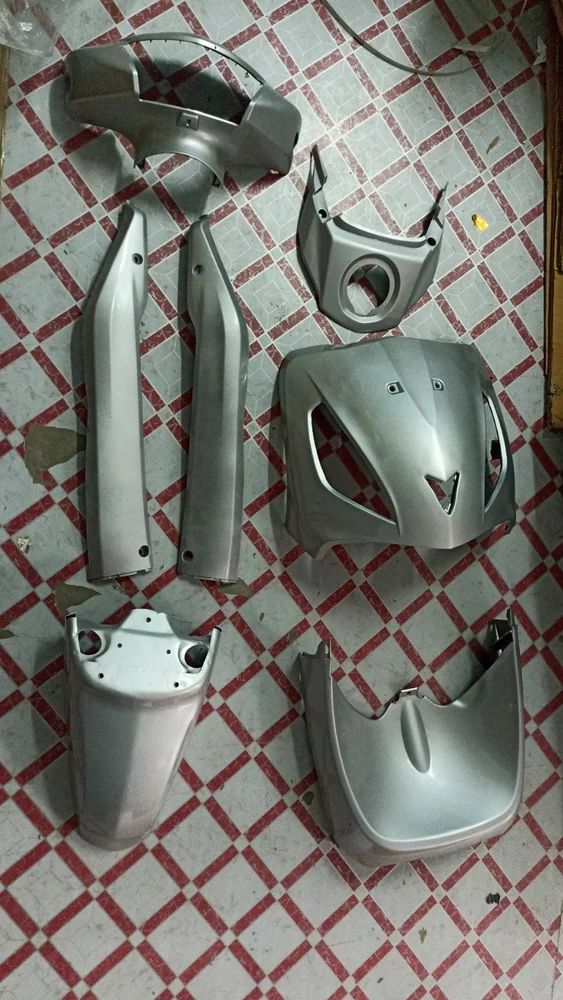 Silver Color Tvs Jupiter Front Body 