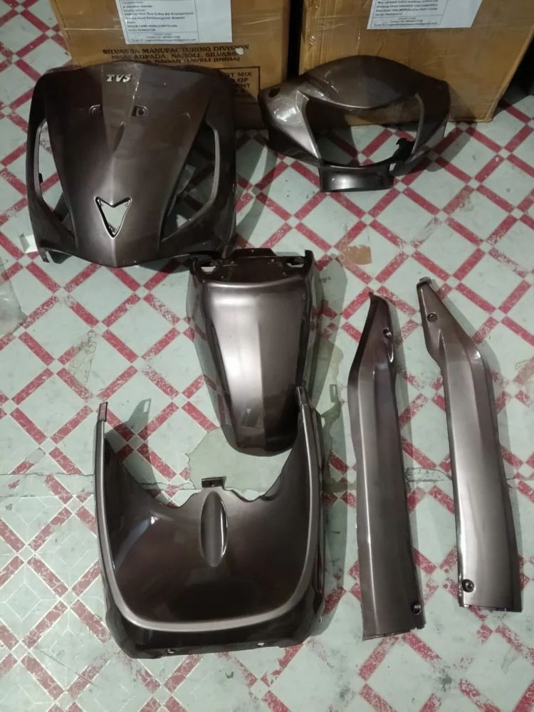 TVS Jupiter Titanium Grey Full Body Kit