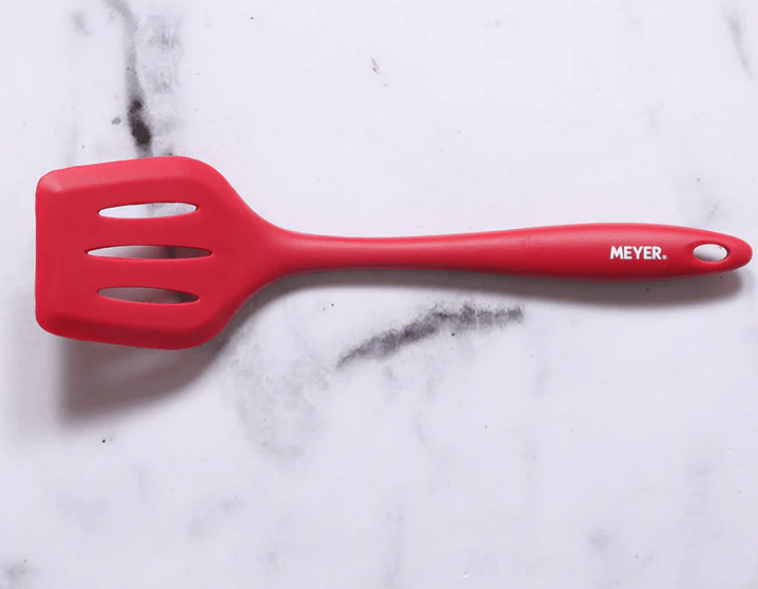 Meyer Silicone Slotted Turner, Red 48118