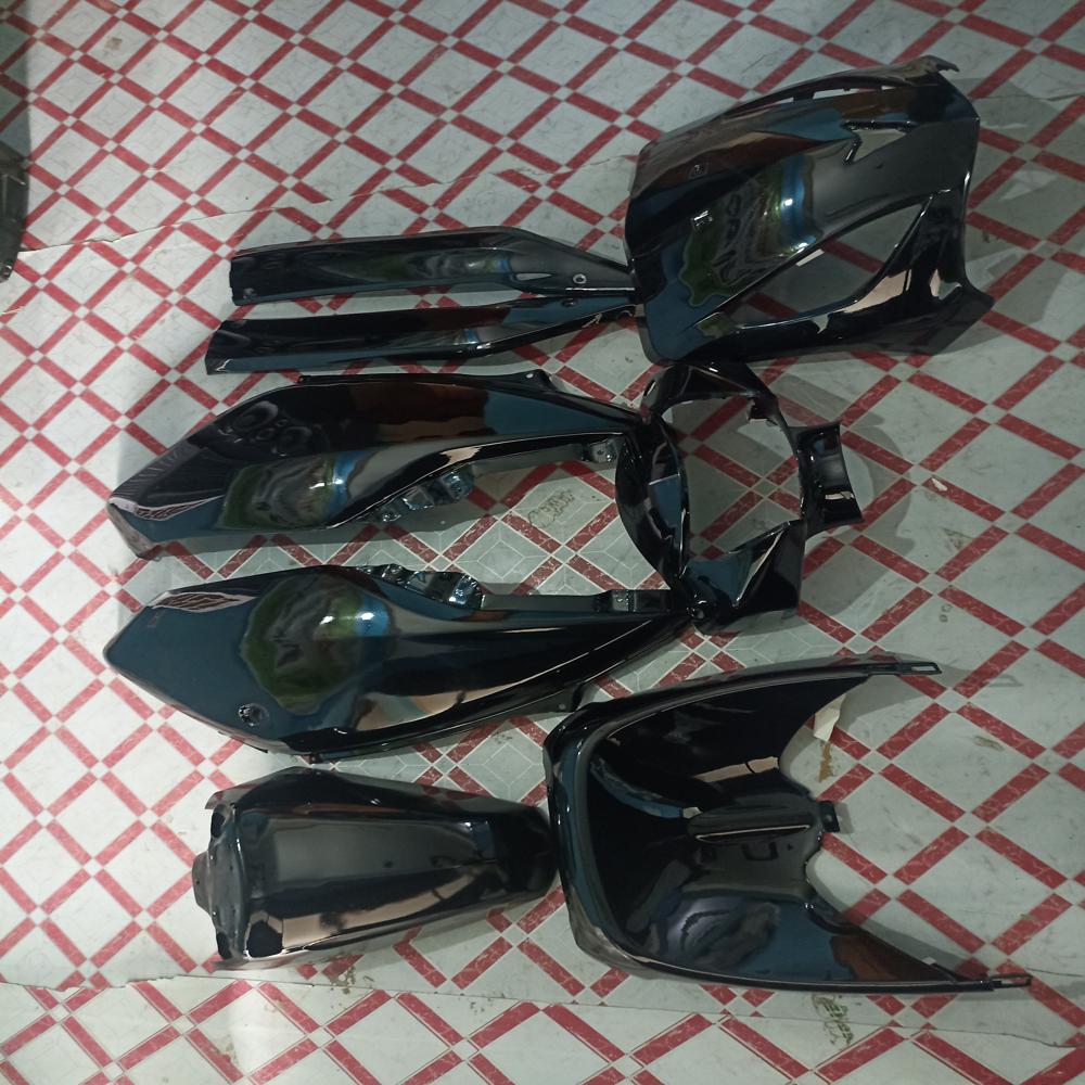 Black Color Tvs Jupiter Full Body Kit