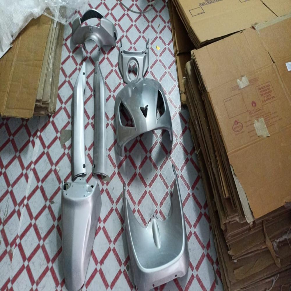 Silver Color Tvs Jupiter Front Body 