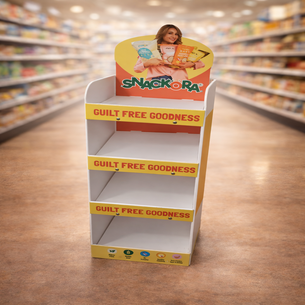 Pop Display Stand - Application: Outdoor