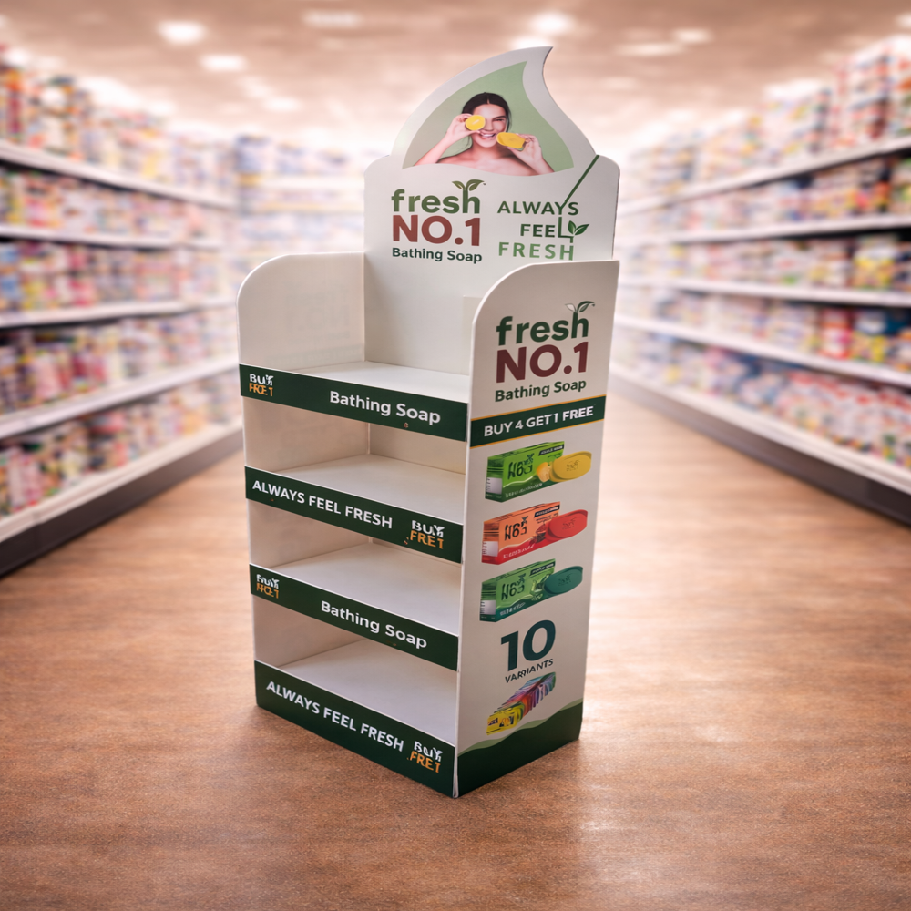 Pop Display Stand - Application: Outdoor