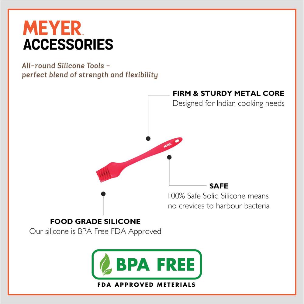 Meyer Silicone Brush, Red 47846