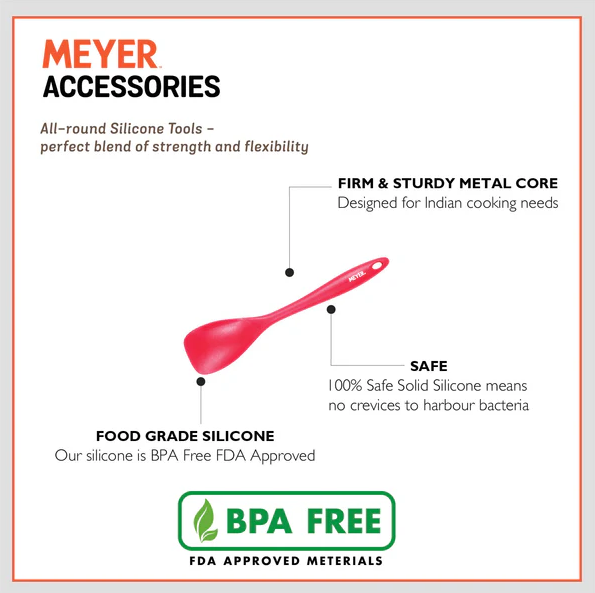 Meyer Silicone Turner, Red 48059