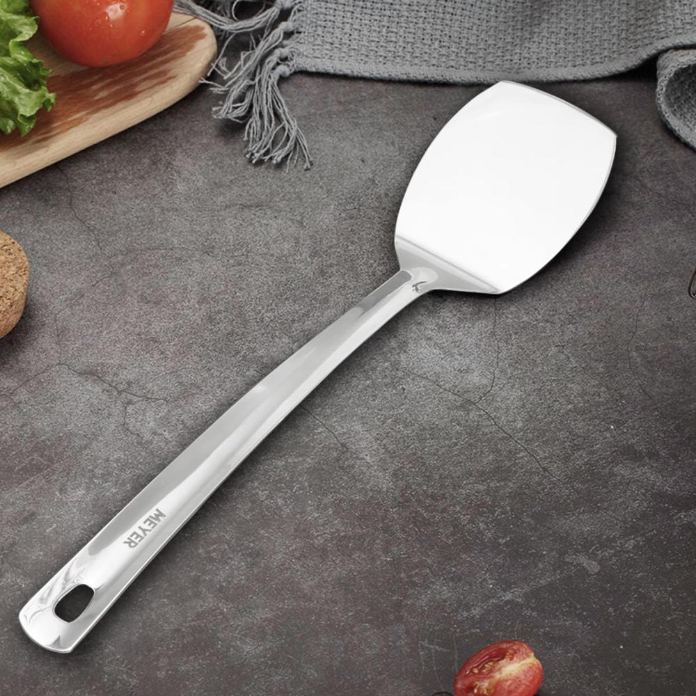 Meyer Stainless Steel Turner for Dosa, Roti, Omlette, Paranthas, PavBhaji, Breads, 32cm 49009