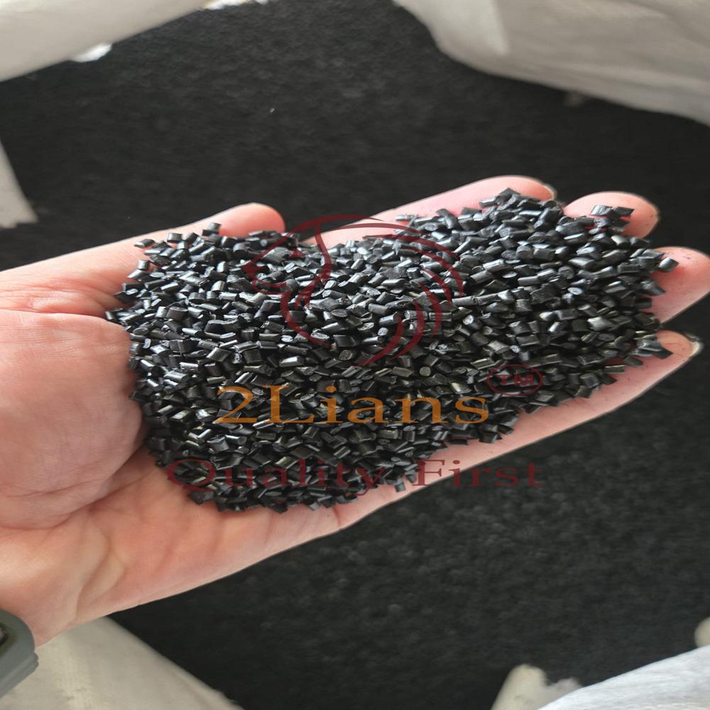 HIPS recycled pellets black impact 6