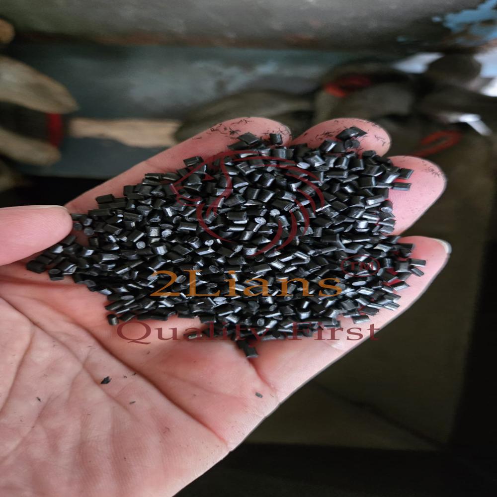 HIPS recycled pellets black impact 6