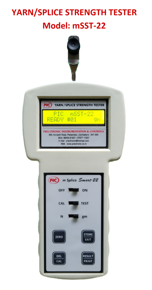 Digital Handheld Splice Strength Tester