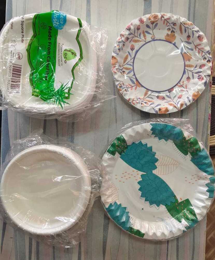 Customized Size Disposable Plates