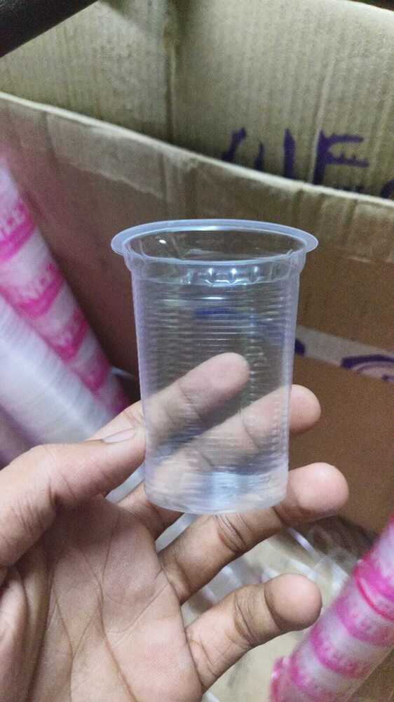 100ml Transparent Plastic Glass