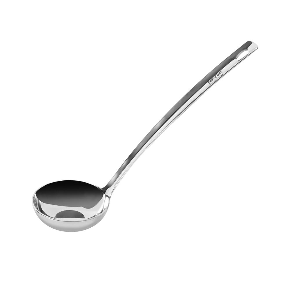 Meyer Stainless Steel Ladle | Kitchen Tools | Soup Ladle | Dosa Making Tools | Steel Ladle for Seving/Cooking All Types of Gravies/Dal/Curries, 30cm 49010