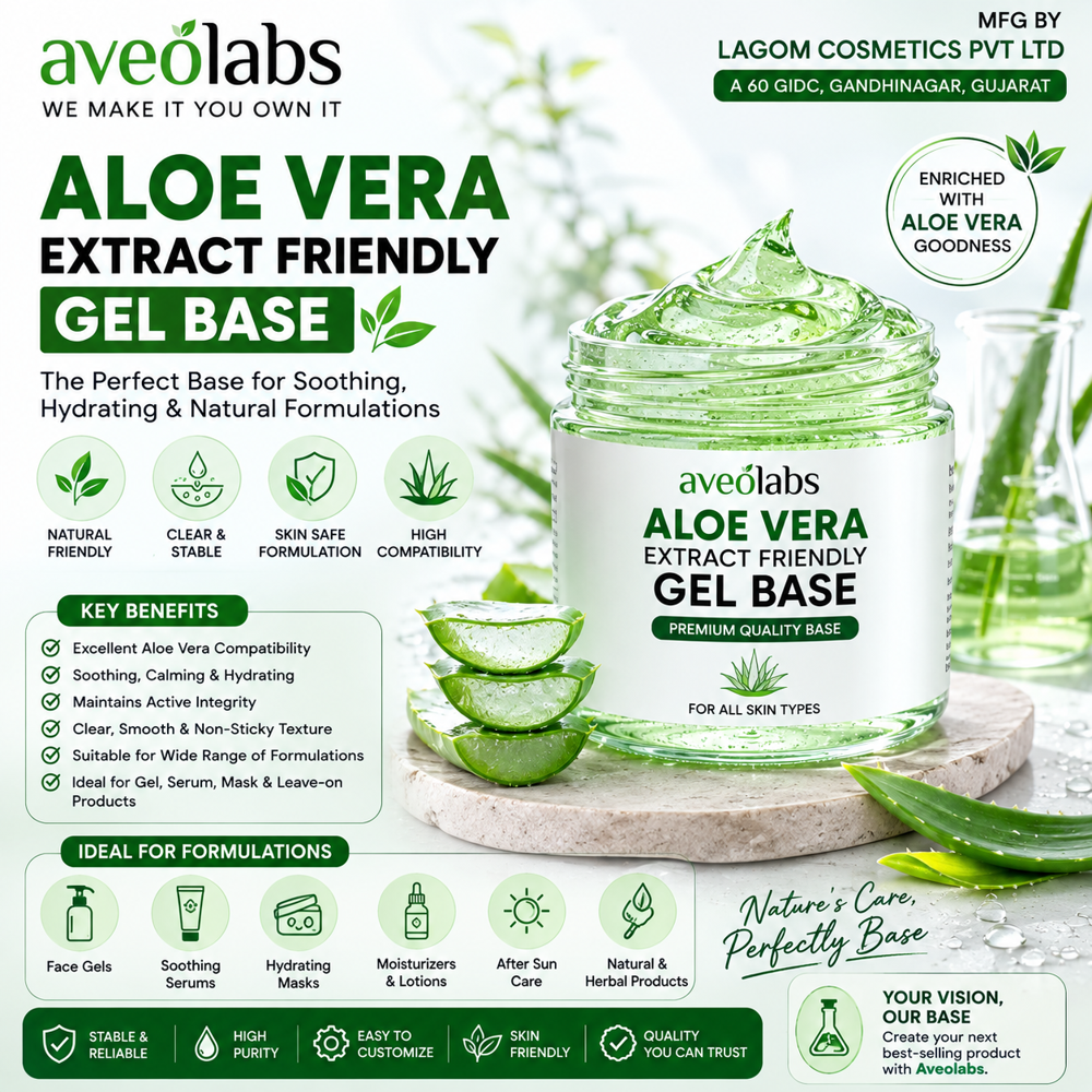 Aloe Vera Extract Friendly Gel Base Manufacturer - Age Group: Suitable For All Ages