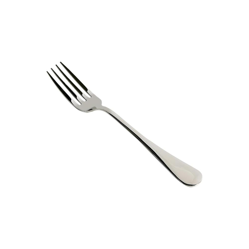 Meyer 6Pcs High-Gloss Stainless Steel Dinner Fork Set - Durable, Corrosion-Resistant, Non-Toxic, Heat And Stain Resistant I Length 20.5Cm, Thickness 2Mm 49014 - Color: Silver