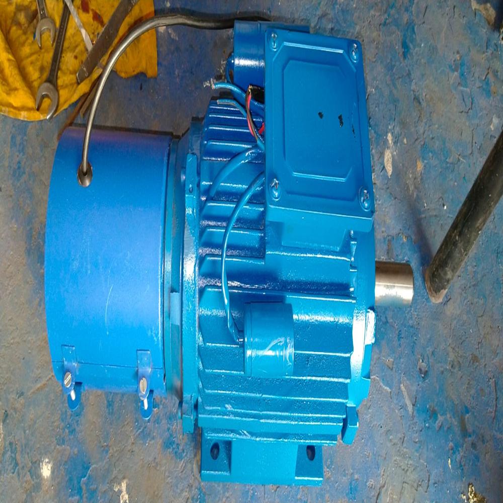 Electric Single Phase Motor - Cast Iron Body, Blue, 0.37-3.7 Kw, Tefc Ip55, High Torque, Double Sealed Bearings