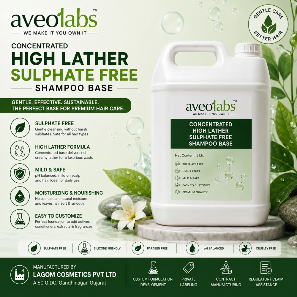 Concentrated High Lather Sulphate Free Shampoo Base Manufacturer - Age Group: All Age Groeups