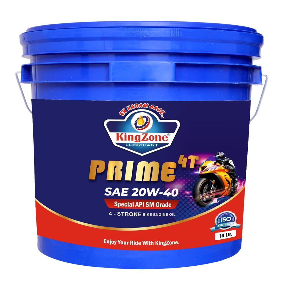 Kingzone Prime 4T 20W40 Auto Oil for 4-Stroke Engine Oil