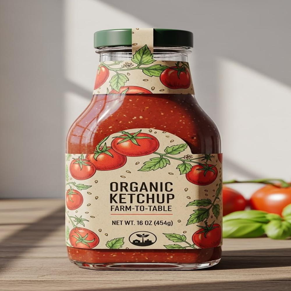 Sauce Bottle Labels