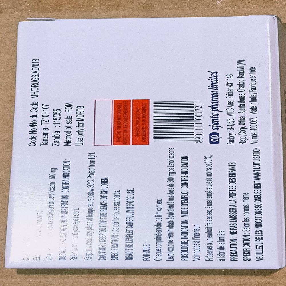 Levotop 500mg Tablet