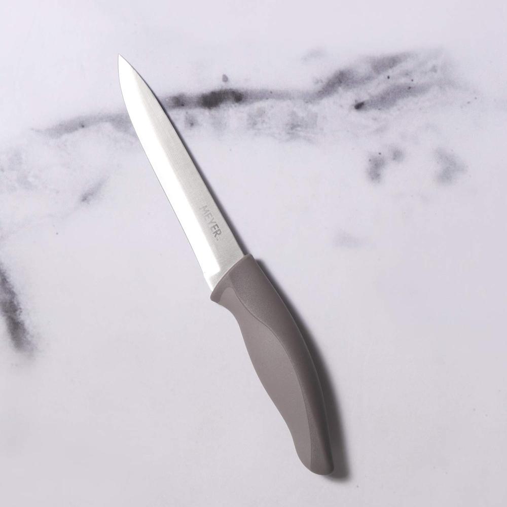 Meyer Stainless Steel Classic Paring Knife for Vegetable and Fruit Cutting | Kitchen Tools | Paring Knife Straight Edge, 12 cm 48208