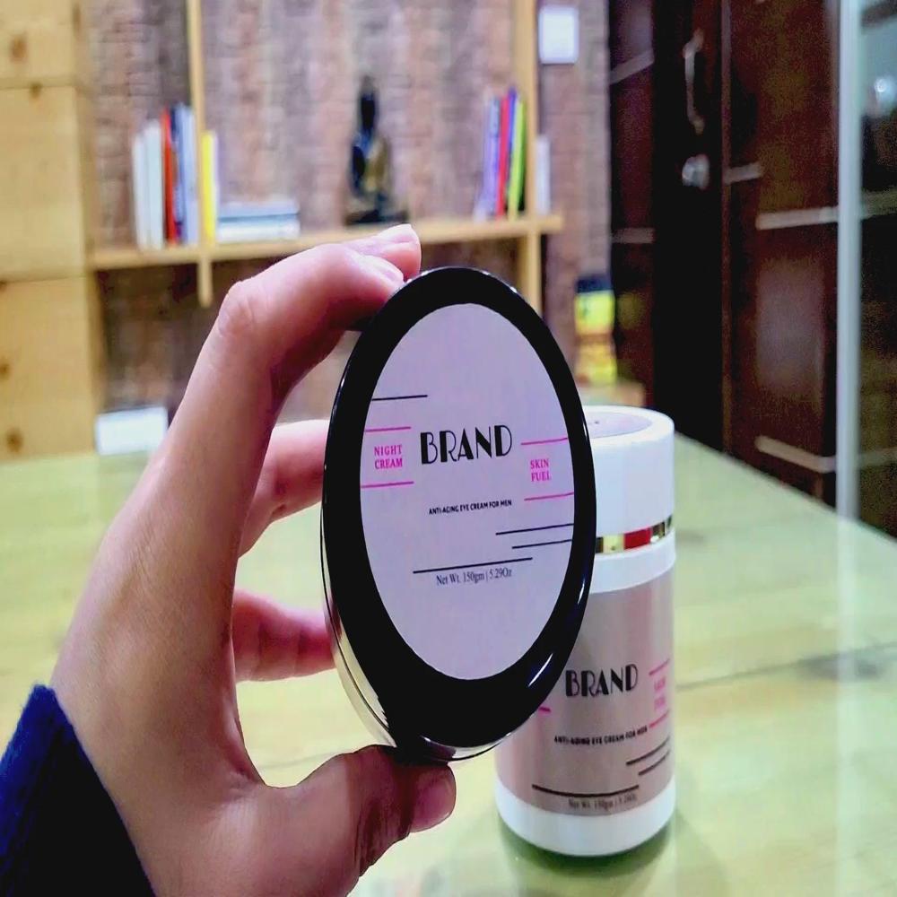 Face Cream Jar Labels