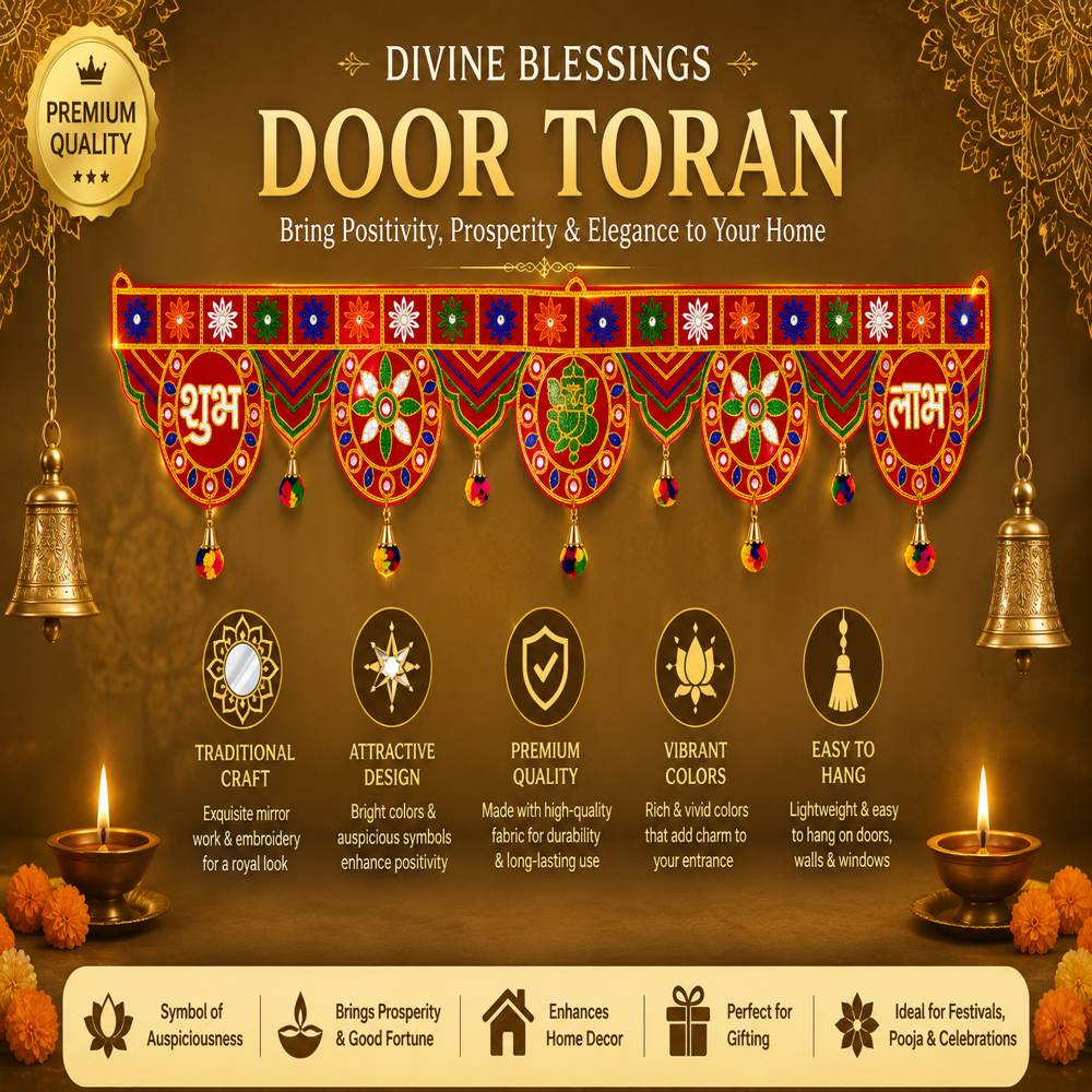 Handmade Door Hanging Toran For Diwali Decoration
