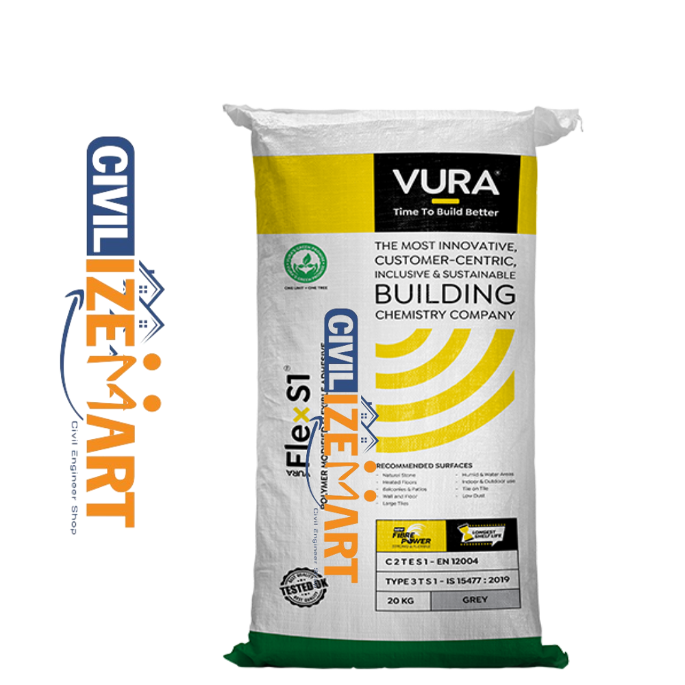 Vura Flex S1 Grey Tile Adhesive