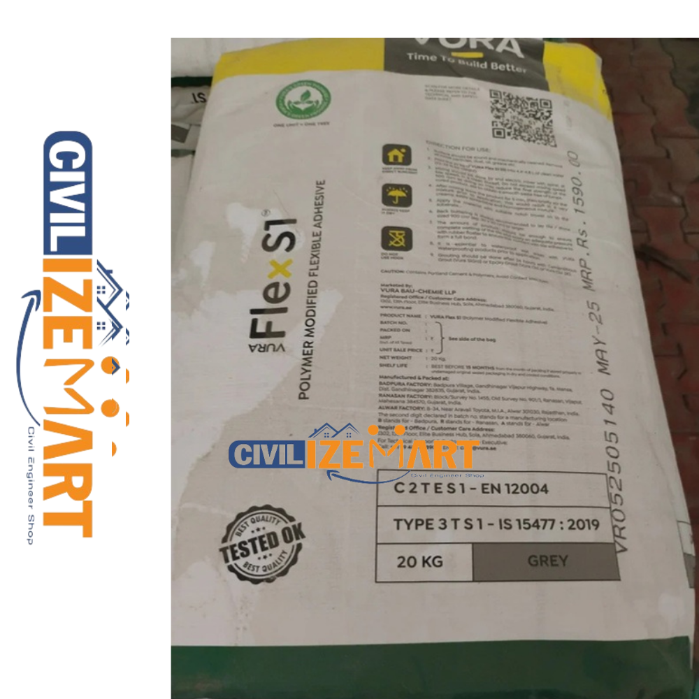 Vura Flex S1 Grey Tile Adhesive