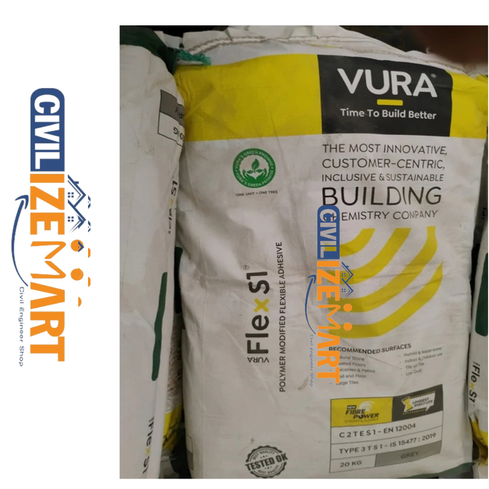 Vura Flex S1 Grey Tile Adhesive