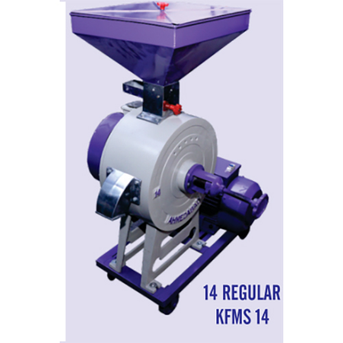 14 इंच कमर्शियल आटा चक्की - क्षमता: 25-30 kg