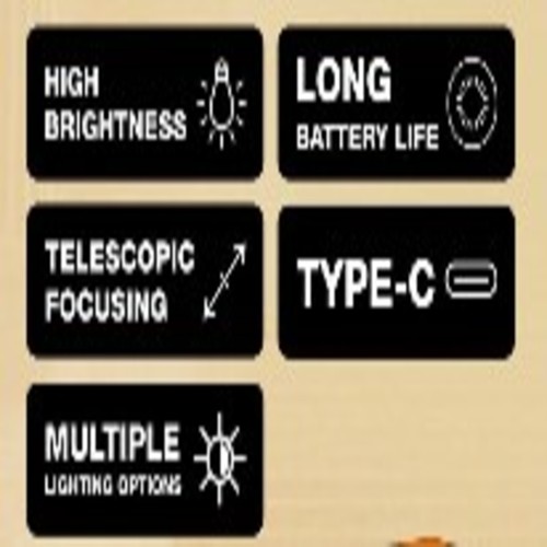 ROCK LIGHT RL-M47 METAL TORCH