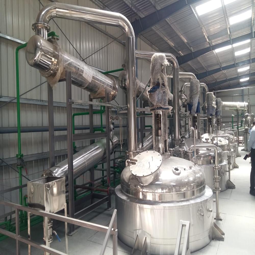 Herbal Extraction Plant - Capacity: 1 To 5 Ton