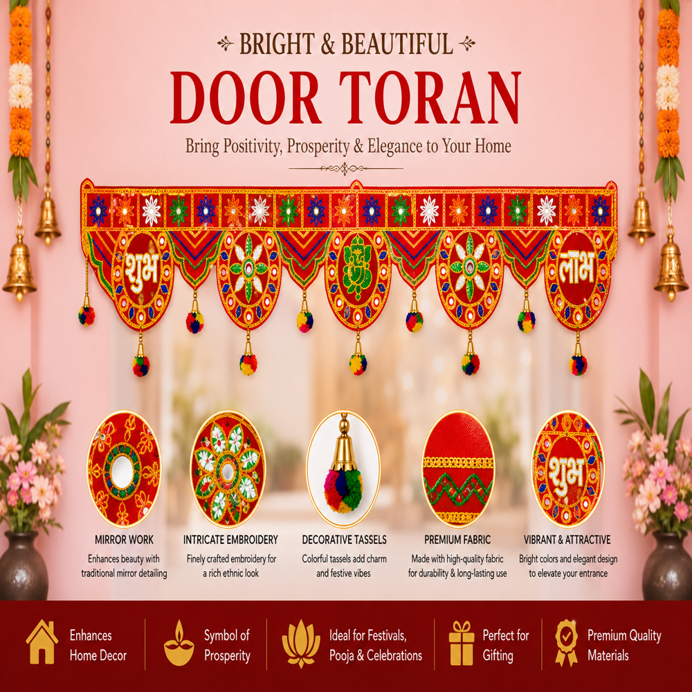 KRISHNA HANDLOOM Handmade Decorative Indian Festival Decor  S 13