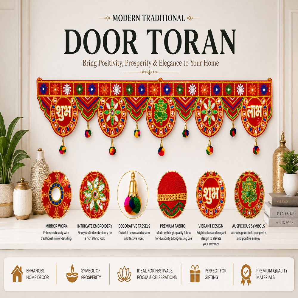 KRISHNA HANDLOOM Handmade Decorative Indian Festival Decor  S 13