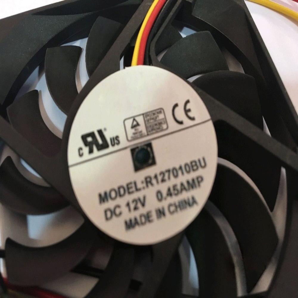 EVERFLOW R127010BU 12V DC 0.45A 7010mm Ball Bearing Industrial Axial Cooling Fan
