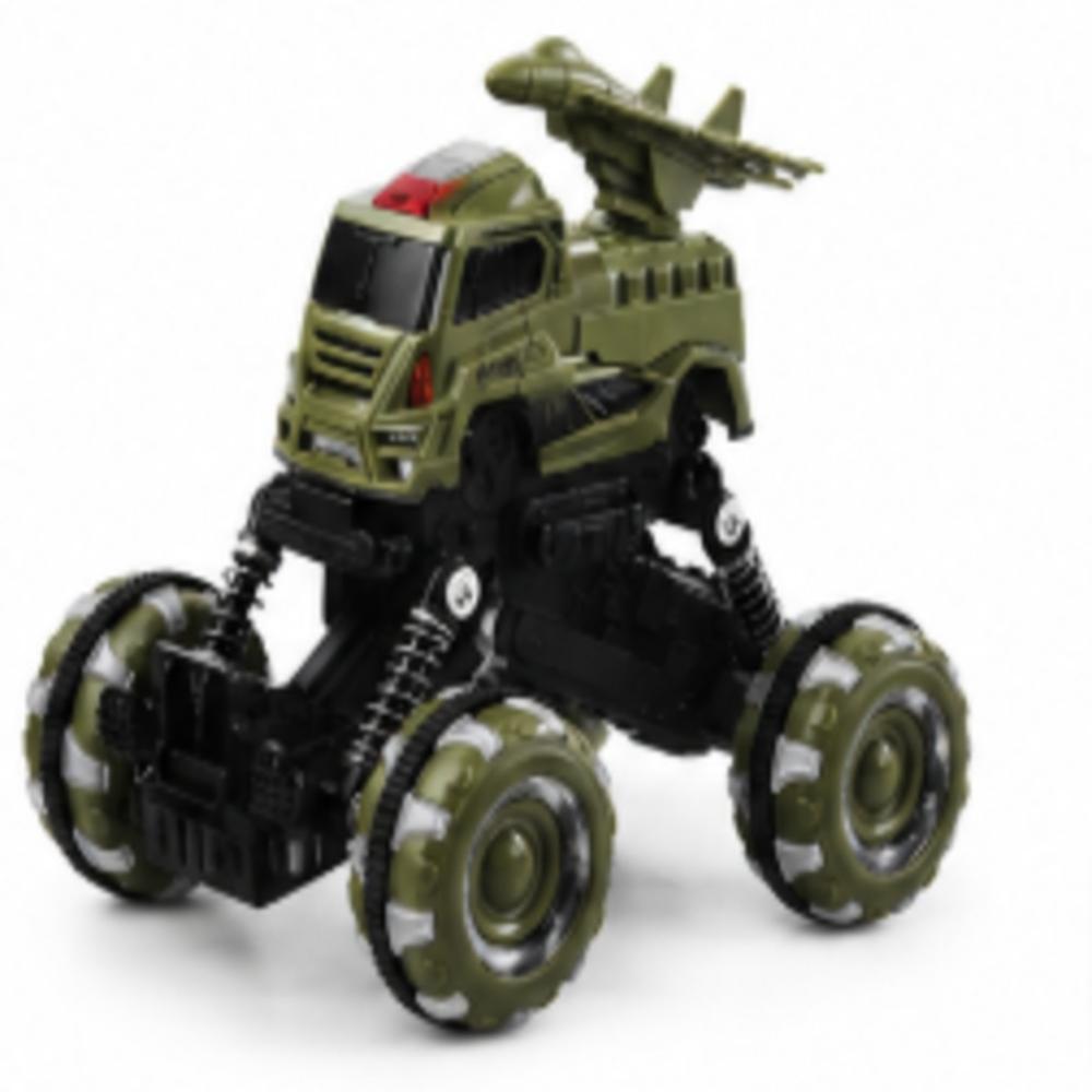 Remote Control Die-Cast Lightning Wheel High Back Military Truck