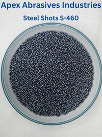 Steel Shot S-550 Abrasive Media - Color: Metalic Grey