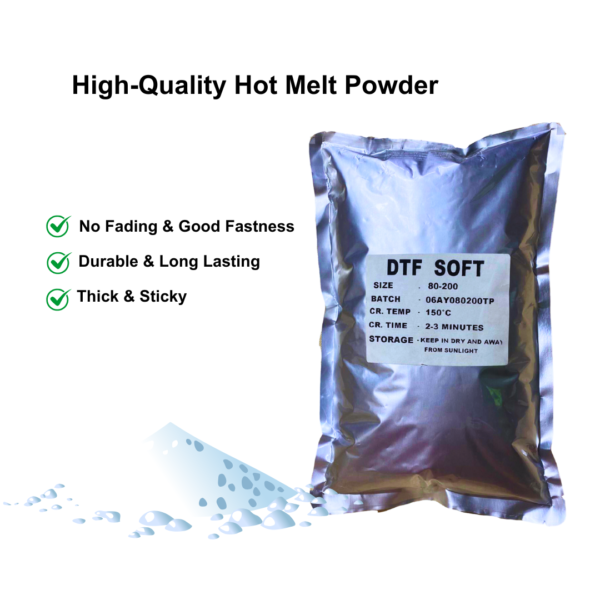 DTF Hot Melt Powder (DTF Soft)  1 Kg